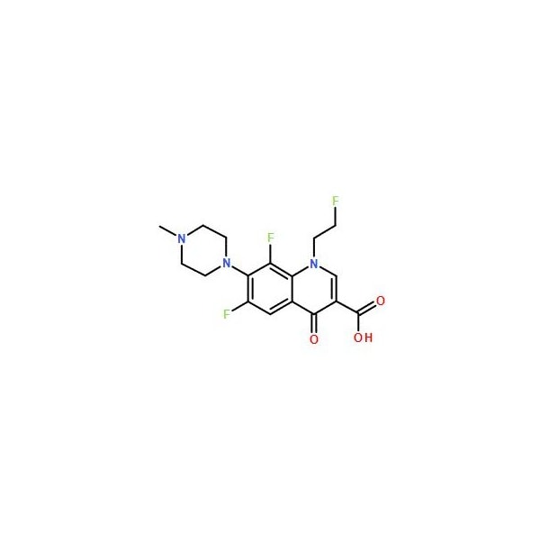Ak Scientific Fleroxacin (5g), CAS 79660-72-3 K413-5g - main