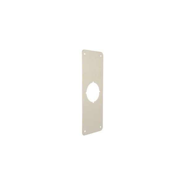 Don-Jo Mfg Repair Plate 3-1/2in x 9in with Centered 2-1/8in Hole, 630/US32D Stainless Steel RP-13509-630 - main