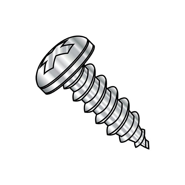 Zoro Select 10-16X3/8 Phil Pan Ft Stsab 316 Stainless Steel, 4000Pk 1006ABPP316 - main