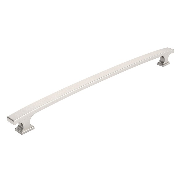 Richelieu 12 5/8-inch (320 mm) Center to Center Brushed Nickel Transitional Cabinet Pull BP5254320195 - main