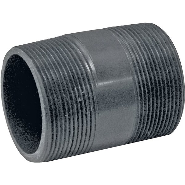 Genova Products LASCO 220030BC Pipe Nipple, 2 in, PVC, SCH 80 Schedule, 3 in L 388030D - main