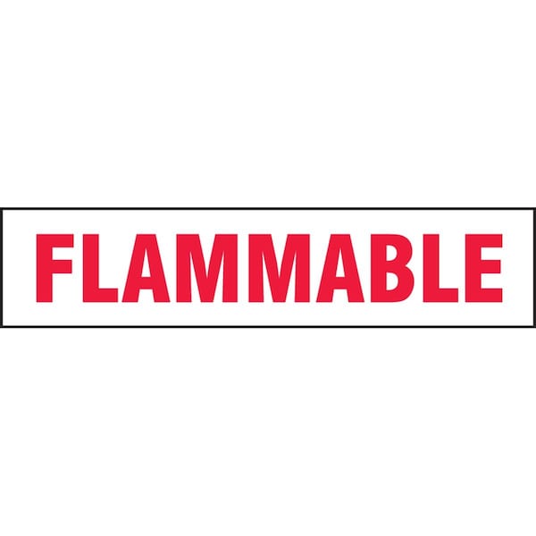 Accuform SAFETY LABEL FLAMMABLE 2 X 9 LCHL573XVE - main