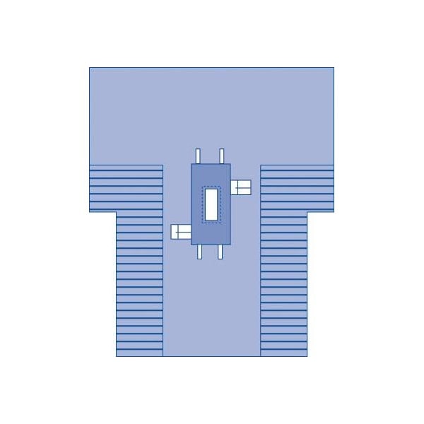 Medline Universal Spine Drape, Sterile, 7PK DYNJP10010 - main