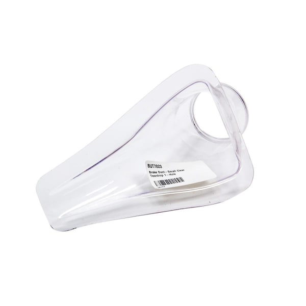 Butlerbuilt BBP-7023 Duct-Small Clear Teardrop 1-Hole Brake BUT7023 - main