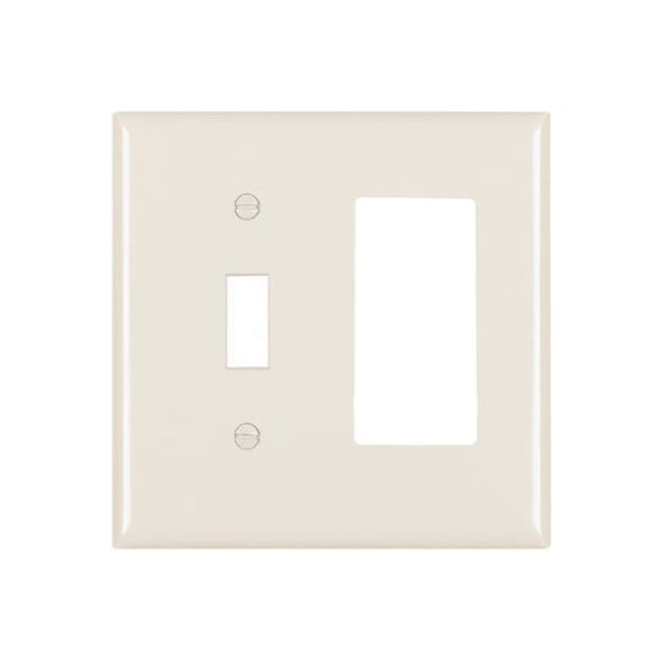 Pass & Seymour Alm 2G Tog/Decor Plate TP126LACC12 - main