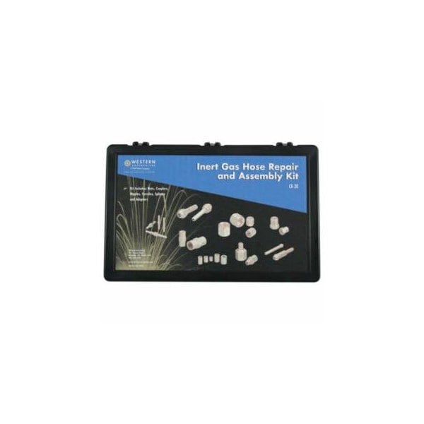 Western Enterprises Inert Gas Hose Repair Kit, 200 psig, B-Size CGA-032 312-WD2107 - main