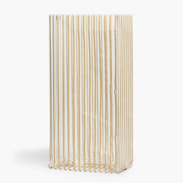 Nashville Wraps Gold Vertical Stripes Cello Bags, 5x3x11.75, 100PK C4BGVSP - main