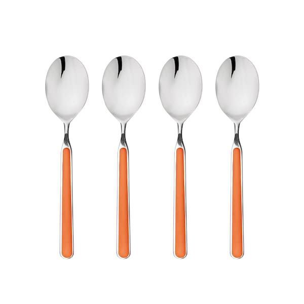 Mepra Fantasia Coffee Spoon Set - 4 Pcs. - Carrot 10F744407 - main