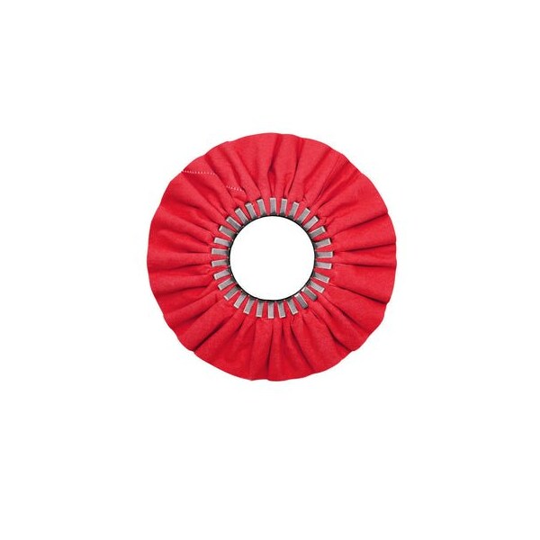 Renegade Products Usa 9 Inch, Red, No Center Plate Case Pack Airway Buffing Wheels, Bulk Deal, 5PK FAW9NCPRTX5PAK - main