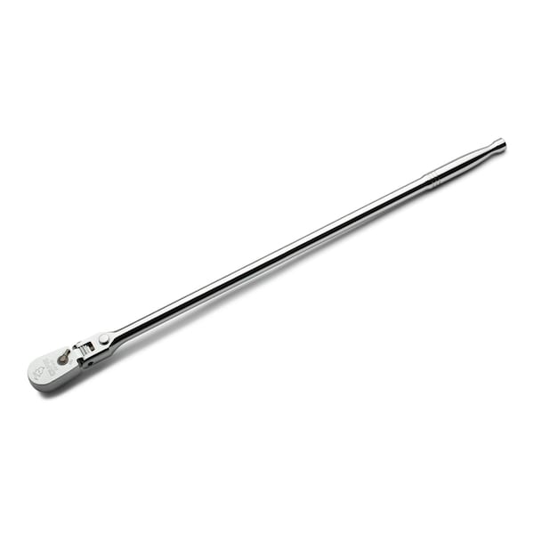Capri Tools 1/2 in. Drive Fine 90-Tooth Locking Flex-Head Ratchet, Extra Long Chrome Handle CP90C12FXL - main