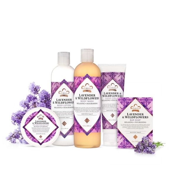Nubian Heritage Lavender and Wildflowers Hand Cream, 4 Ounce, 12PK 68843665 - main