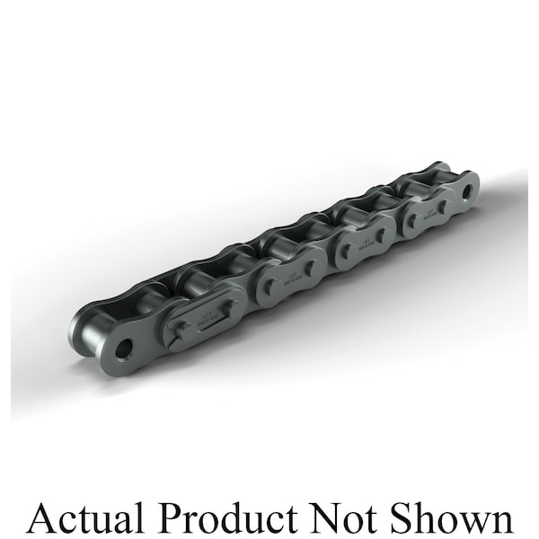 Hkk Chain Cottered Standard Roller chain, 10 ft OAL, 1-1/4 P, 3/4 Dia x 3/4 in W Roller, Alloy Steel RC100C1A - main