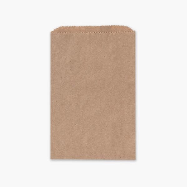 Nashville Wraps Brown Kraft Paper Merchandise Bags, 6.25x9.25, 1000PK MB1NA - main