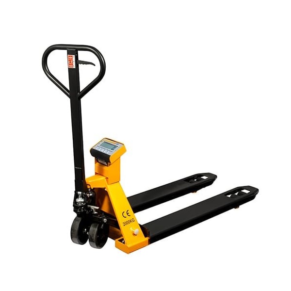 Pce Instruments Pallet truck scale, measures up to 2,000 kg / 4,409 lb with 1 kg / 2.2 lbs resolution PCE-PTS 1N - main
