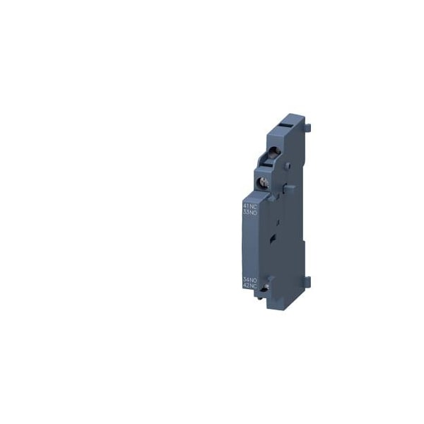 Siemens Auxiliary switch can be mounted on the side 1 NO+1 NC screw terminal 3RV2901-1A - main