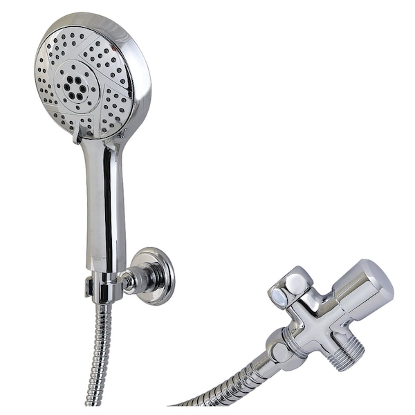 Kingston Brass Multi-Function Hand Shower Kit, Polished Chrome KX1541SD - main