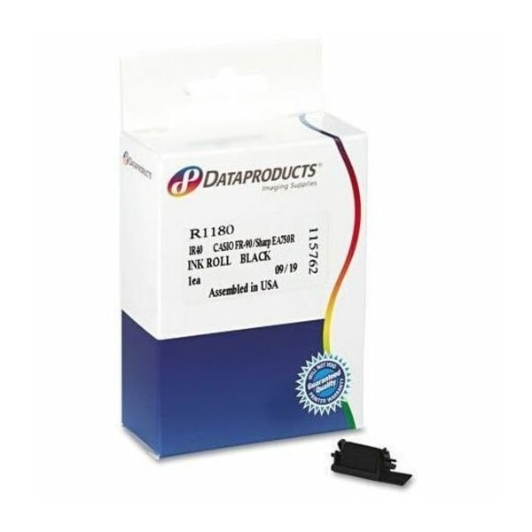 Cig Dataproducts Non-OEM New Black Calculator Ink Roll for Casio IR-40 (EA) R1180 - main