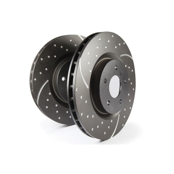 Ebc 2WD GD Series Sport Rear Rotors for 13 Plus Ford F250 inc Super Duty 6.2 GD7654 - main