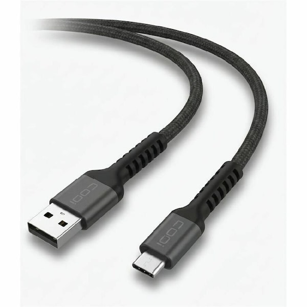 Codi 6ft Braided Nylon USB-A to USB-C Charge & Sync Cable A01061 - main