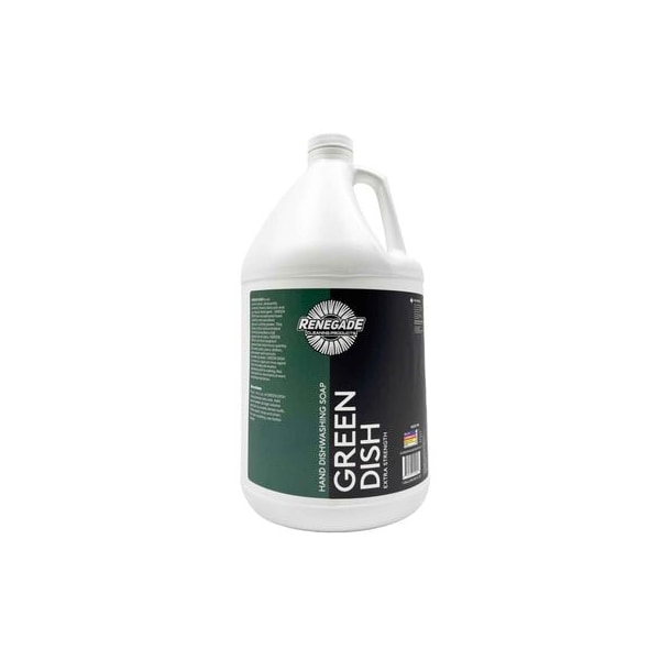 Renegade Products Usa Green Dish: Extra-Strength Liquid Dish Detergent, 1 Gallon 2527G014 - main