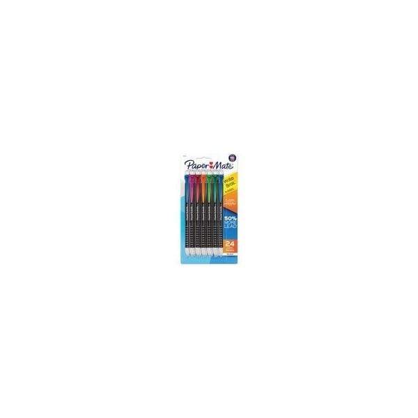 Paper Mate 0.7mm Mechanical Pencils, 0.7 mm Lead, Assorted Barrel, 3PK 2171181 - main