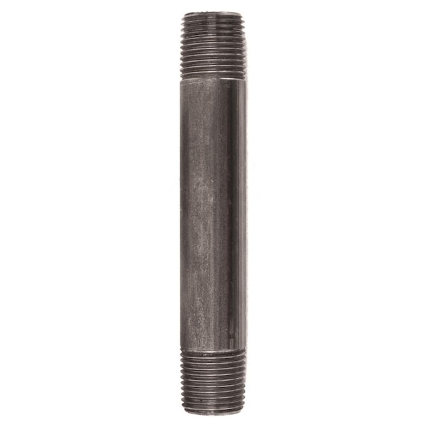 Ace Trading - Nipple 1/2 in. MIP each X 1/2 in. D MIP Black Steel 5 in. L Nipple 300UP12X5 - main