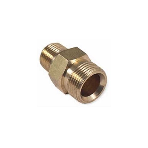 Mi-T-M Screw Nipple, 3/8 in Connection, MNPT x M22 AW-0023-0493 - main