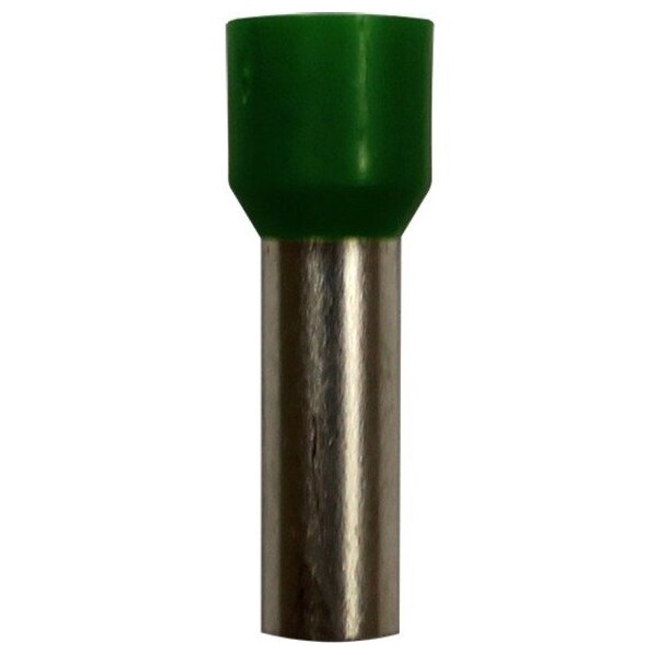 Eclipse Tools Wire Ferrule, Green, 6 AWG, 18mm, PK100 701-021 - main