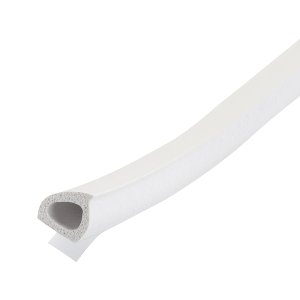 M-D Building Products 3/8 in. x 3/8 in. x 17 ft. White Premium Silicone Rubber PLATINUM Window Seal for Ex-Large Gaps 43846 - main