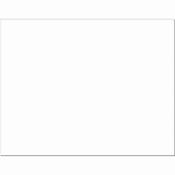 Pacon Railroad Board, 4-Ply, White, 22in. x 28in., 50PK P5460-2 - main