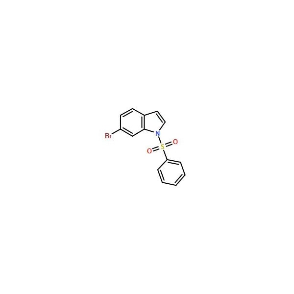 Ak Scientific 6-Bromo-1-(phenylsulfonyl)indole (5g), CAS 679794-03-7 Y9803-5g - main