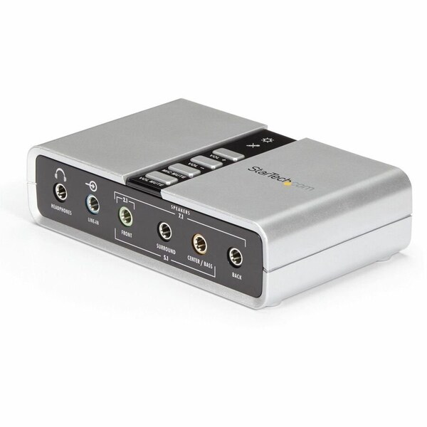 Startech.Com 7.1 USB AUDIO ADAPTER EXTERNAL SOUND CARD WITH SPDIF DIGITAL AUDIO ICUSBAUDIO7D - main