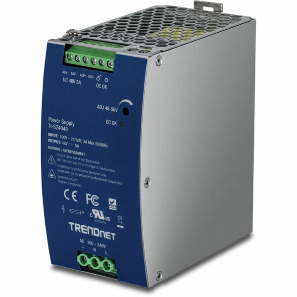Trendnet DIN RAIL 48V 240W POWER SUPPLY FOR TI-PG80 TI-S24048 - main