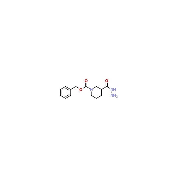 Ak Scientific 3-Hydrazinocarbonyl-piperidine-1-carboxylic acid benzyl ester (5g), CAS 1396968-12-9 B104-5g - main