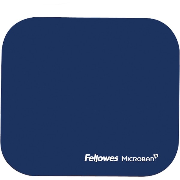 Fellowes Microbanreg Mouse Pad Blue, Blue FEL5933801 - main