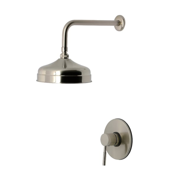 Kingston Brass Single-Handle Pressure Balanced Shower Faucet, Brushed Nickel KB6338DLSO - main