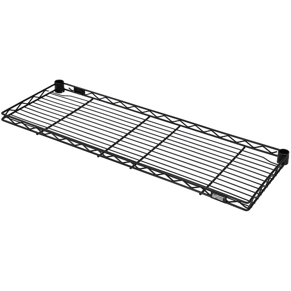 Quantum Storage Systems WIRE CANTILEVER SHELF BLACK EPOXY 12X60 1260RCSBK - main