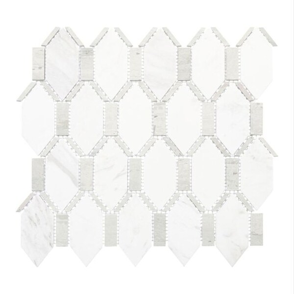 Andova Tiles SAMPLE-Dellary 0.5-in. x 3-in. Novelty Natural Stone Wall & Floor Mosaic Tile SAM-ANDDEL1293 - main