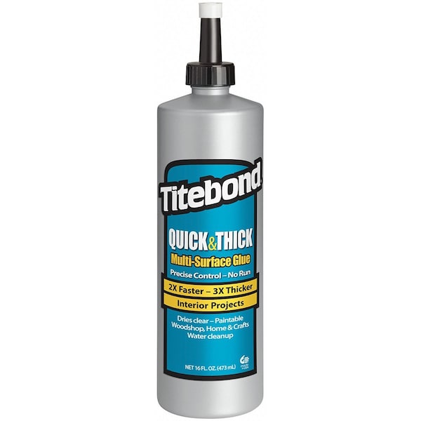 Franklin International 16 Oz Franklin 2404 Titebond Quick & Thick Multi-Surface Glue 5001 - main