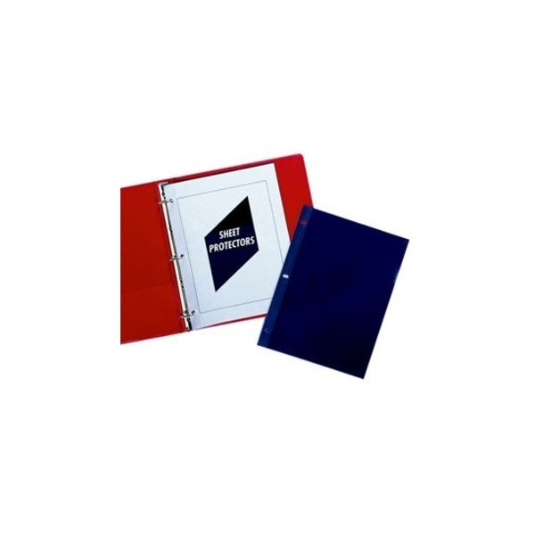 C-Line Products Traditional Polypropylene Sheet Protector, Heavyweight, 11 x 8 1/2, 50/BX 10 - main