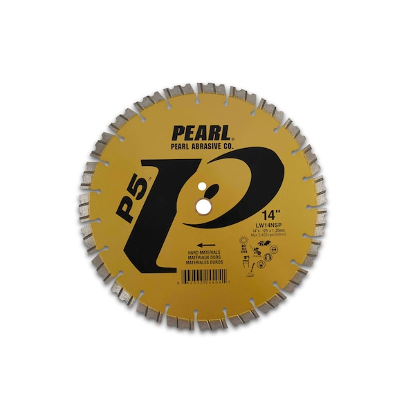 Pearl P5 Hard Materials Segmented Blade 14 x .125 x 1, 20mm LW14NSP - main