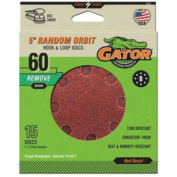 Ali GATOR 5 8-HOLE HLOOP 60, 15PK 4144 - main