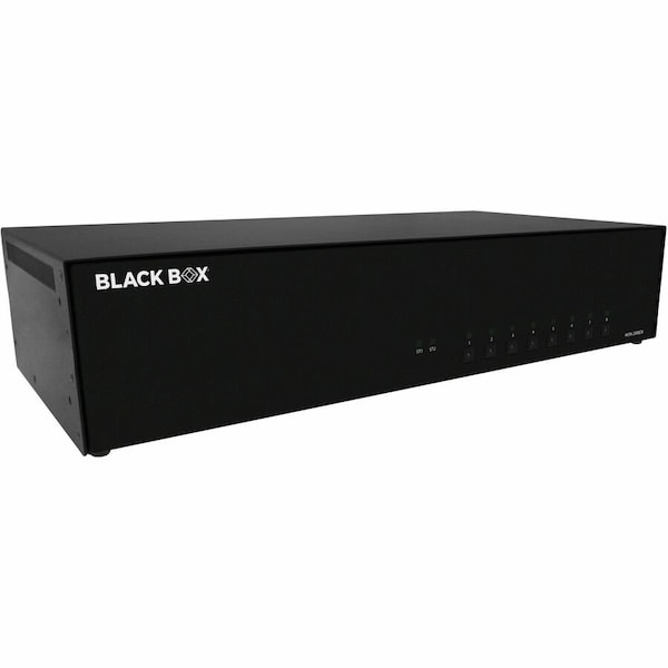 Black Box BLACK BOX KVM Switch, NIAP 4.0 Certified - 8-Port, Dual-Monitor, DVI-I, CAC KVS4-2008DX - main
