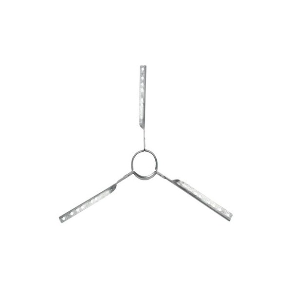 Triangle Mfg Spider Blower Bearing Bracket, Tri-arm, will fit a 2.235in bearing ball TN7808 - main