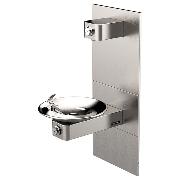 Haws 1001MS ADA Vandal-Resistant Fountain and Bottle Filler w/Mounting System 1001MSP - main