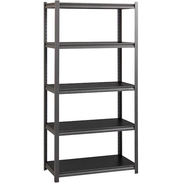 Lorell 3,200 lb Capacity Riveted Steel Shelving Recycled 59701 - main