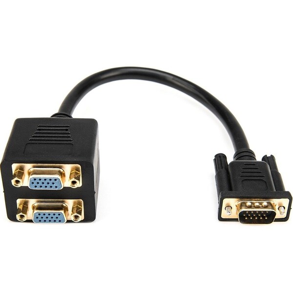 Rocstor 1 FT VGA TO 2X VGA VIDEO SPLIT Y10A209-B1 - main