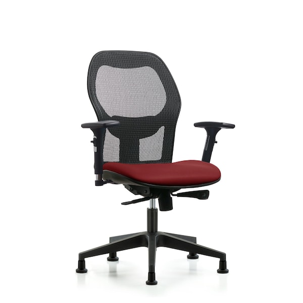 Blue Ridge Ergonomics Vinyl Adjustable Arms BR-EXE-VMDHCH-RG-H0-A2-RG-8815 - main