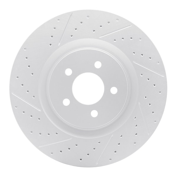 Dynamic Friction Co DFC Geoperformance Rotor - Drilled and Slotted 830-54060L - main