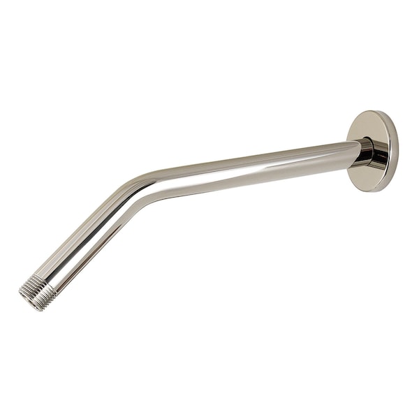 Kingston Brass 12" Shower Arm with Round Flange, Polished Nickel K163R6 - main
